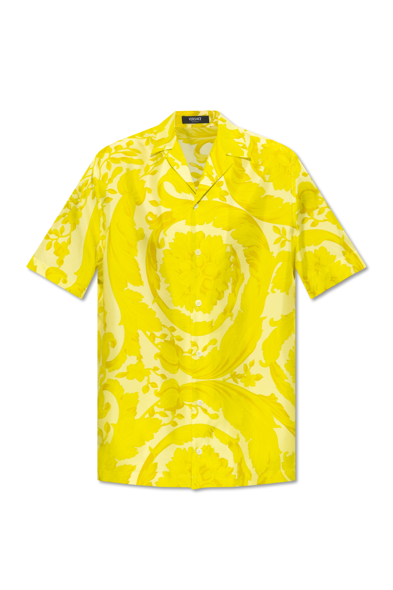 Versace best sale shirt yellow